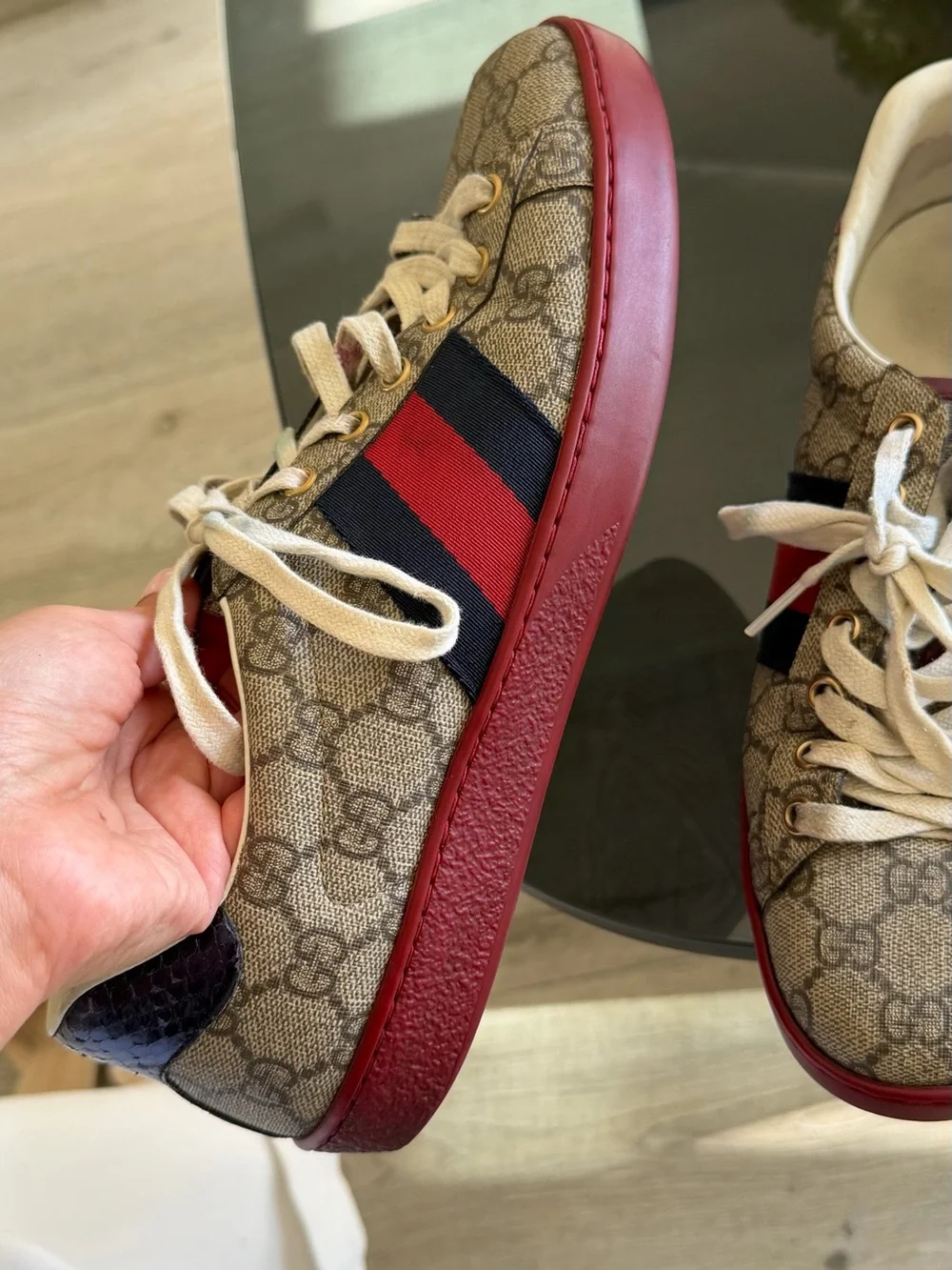 GUCCI Ace GG Supreme sneakers